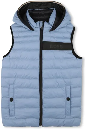 HUGO BOSS Gilet matelassé à design réversible