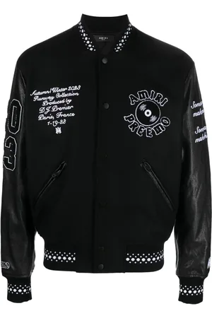 AMIRI Veste bomber à appliqué logo