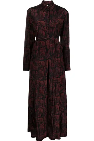 CHRISTIAN WIJNANTS Robe longue Deny à fleurs