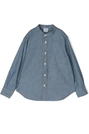 Aspesi Chemise boutonnée à design sans col