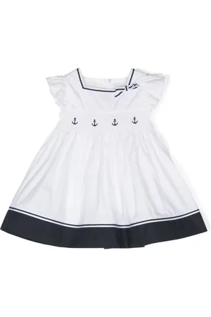 PATACHOU Ensemble-robe en coton à bords rayés