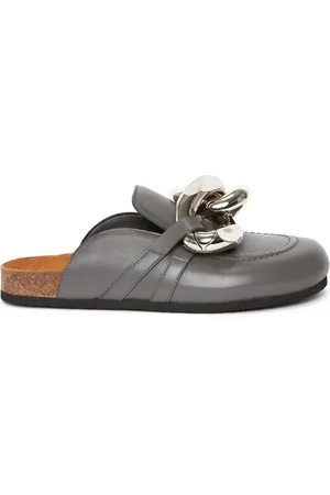 J.W.Anderson Mocassins en cuir à détail de chaîne