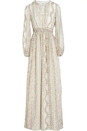 Giambattista Valli Robe longue Kaleido à imprimé Blend
