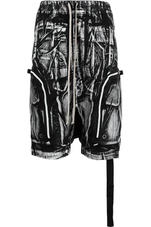 Rick Owens Short Bauhaus imprimé