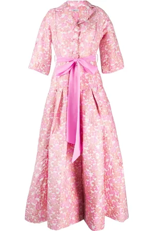 Baruni Robe longue Loretta à fleurs