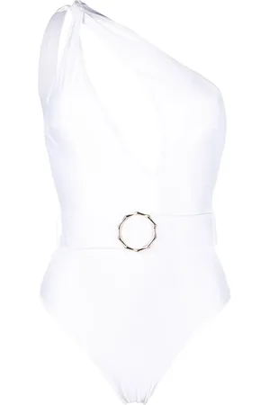 Noire Swimwear Maillot de bain à taille ceinturée
