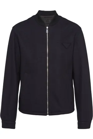 Prada Veste à plaque logo