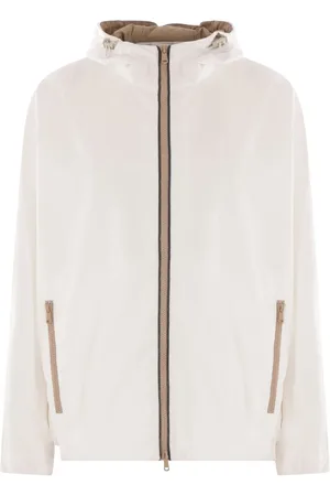 Brunello Cucinelli Coupe-vent à capuche
