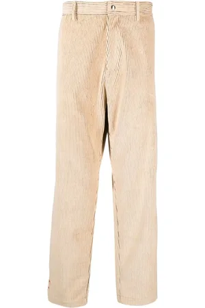 RANRA Pantalon droit en velours côtelé