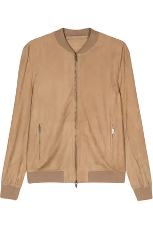 SALVATORE SANTORO Veste zippée en daim