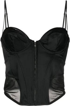 Kiki de Montparnasse Haut corset La Madame en soie