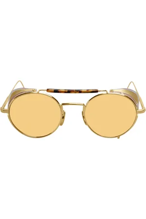 Thom Browne Lunettes de soleil rondes 20th Anniversary Edition