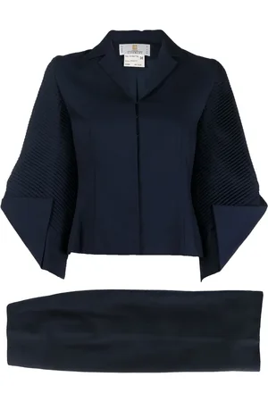 Givenchy Tailleur jupe à détails plissés