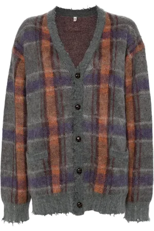 R13 Cardigan ample en mohair