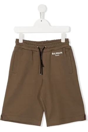 Balmain Short de sport à logo imprimé
