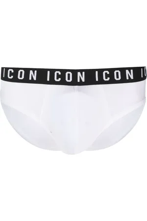 Dsquared2 Slip en coton à taille à logo