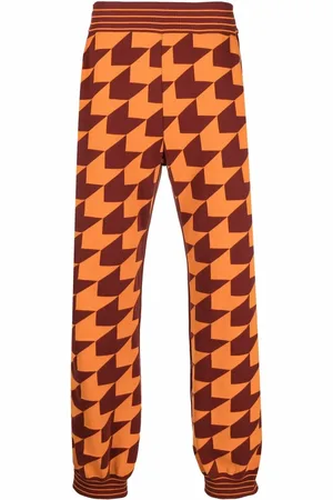 Marni Pantalon de jogging à chevrons