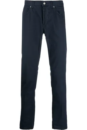 Dondup Jean droit à taille mi-haute