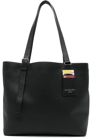 Balenciaga Sac porté épaule à détail de carte