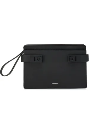 Salvatore Ferragamo Sac cabas en cuir à boucle Gancini
