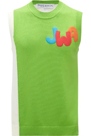 J.W.Anderson Gilet en maille à design bicolore