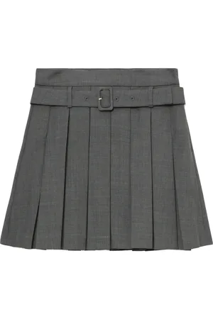 Shushu/Tong Jupe plissée à taille ceinturée