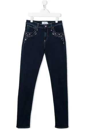 Philipp Plein Jean imprimé à ornements en cristal