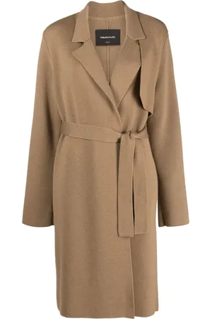 Fabiana Filippi Cardigan ceinturé mi-long