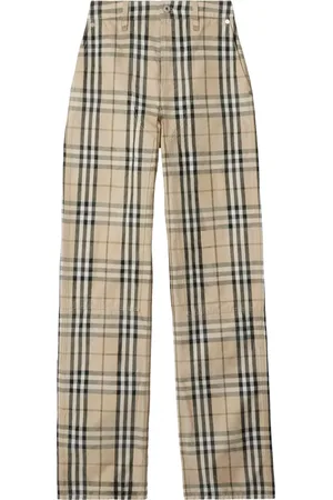 Burberry Jean à carreaux
