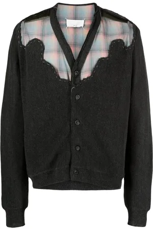 Maison Margiela X Pendleton cardigan en laine à carreaux