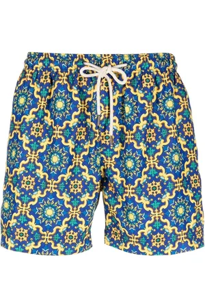 PENINSULA SWIMWEAR Short de bain à imprimé graphique