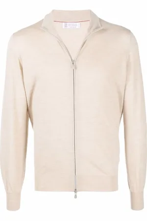 Brunello Cucinelli Cardigan zippé en maille