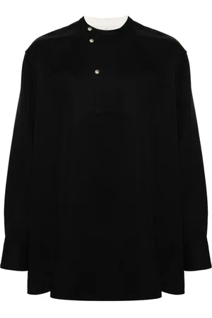 OAMC Chemise en laine à design asymétrique