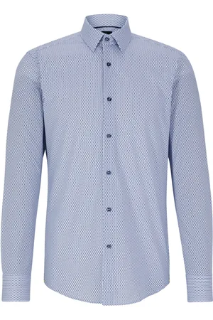 HUGO BOSS Chemise à imprimé géométrique