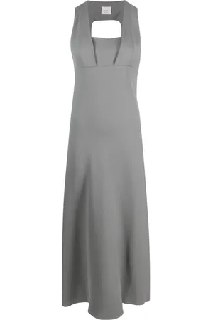 ALYSI Robe sans manches à dos-nu