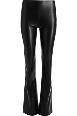 ALICE+OLIVIA Pantalon fendu Tina à coupe évasée