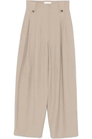 Nanushka Pantalon ample à design plissé
