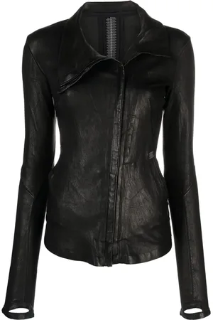 ISAAC SELLAM EXPERIENCE Veste en cuir à zips