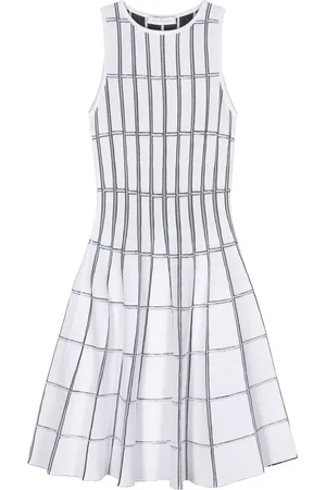 ANTONINO VALENTI Robe courte évasée à design sans manches