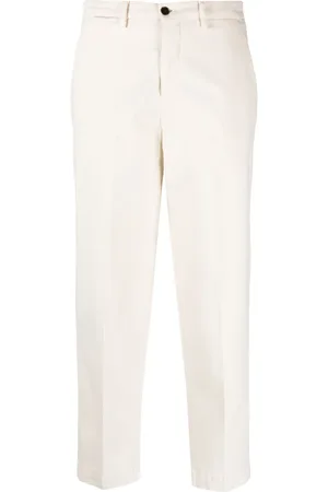 BRIGLIA Pantalon court fuselé à taille mi-haute