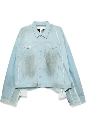 SANKUANZ Veste en jean à bords francs