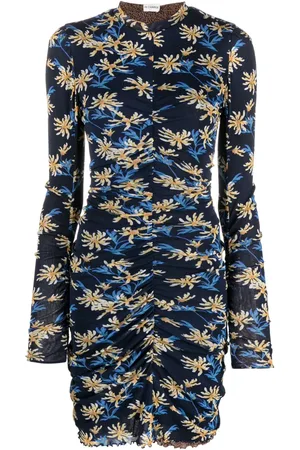 Diane von Furstenberg Robe courte Azula Paris à design réversible