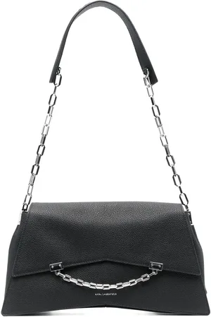 Karl Lagerfeld Grand sac porté épaule K/Seven en cuir