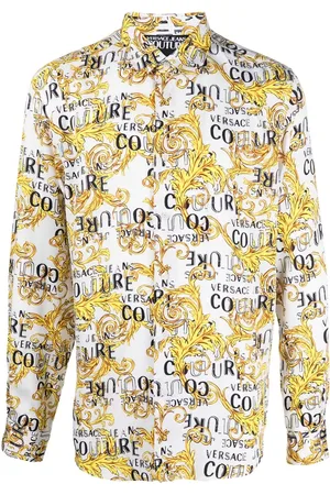 VERSACE Chemise à imprimé Barocco