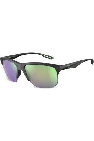 Emporio Armani Lunettes de soleil à monture carrée