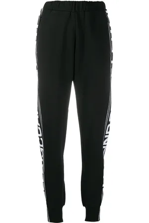 Stella McCartney Pantalon de jogging à bandes logo