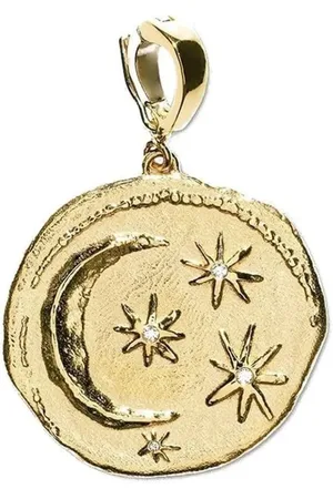 Azlee Petit pendentif Cosmic en 18ct