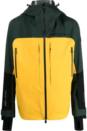 Moncler Veste colour block Brizon à capuche