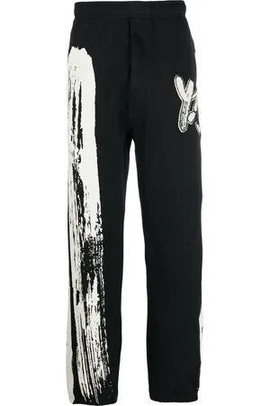 Y-3 Pantalon de jogging à logo imprimé