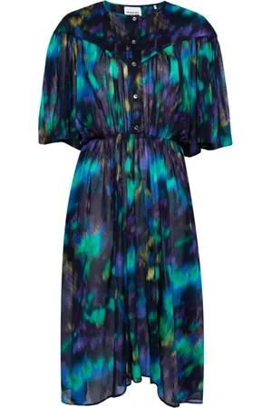 Marant Etoile Robe mi-longue Maggy imprimée